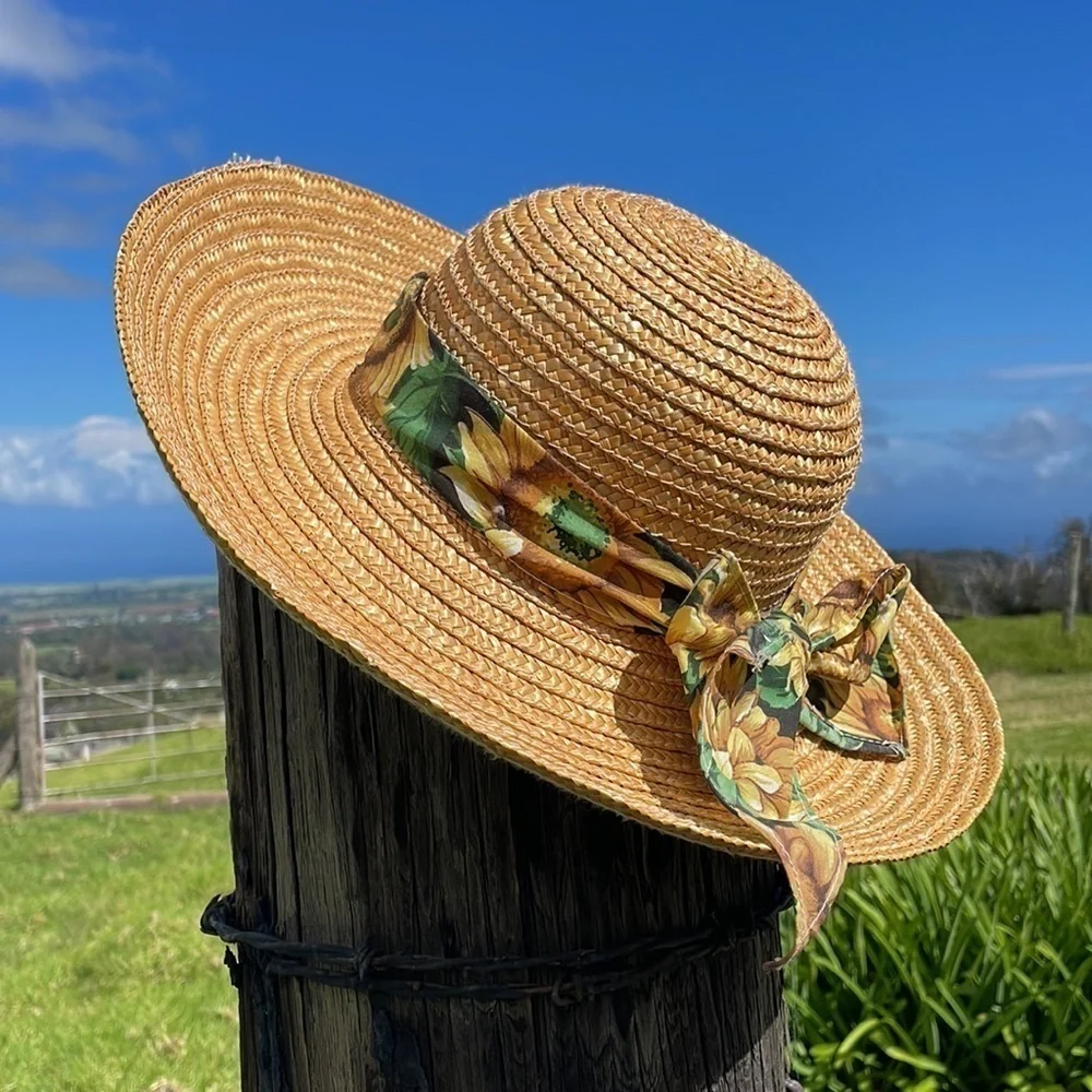 Y2k 90’s Cute Sunflower Straw Hat